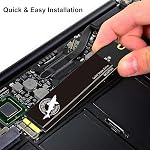 Dogfish 256GB SSD Solid State Drive pour MacBook Air 2012 A1465 (EMC 2558), A1466 (EMC 2559) Amélioration de grande capacité (256GB) (OS Pré-Instaluté)