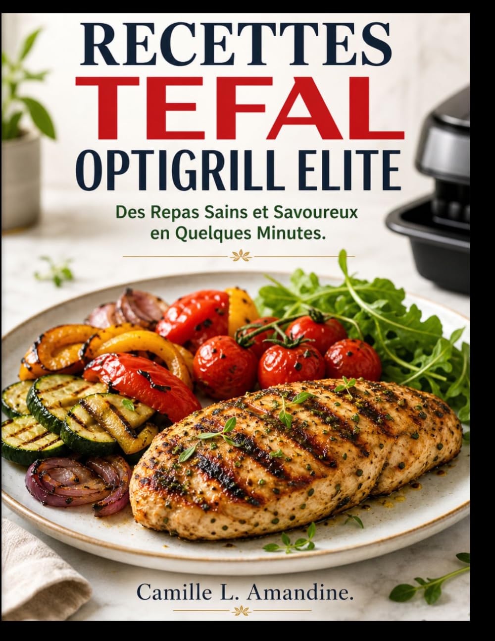 RECETTES TEFAL OPTIGRILL ELITE: Des Repas Sains et Savoureux en Quelques Minutes.