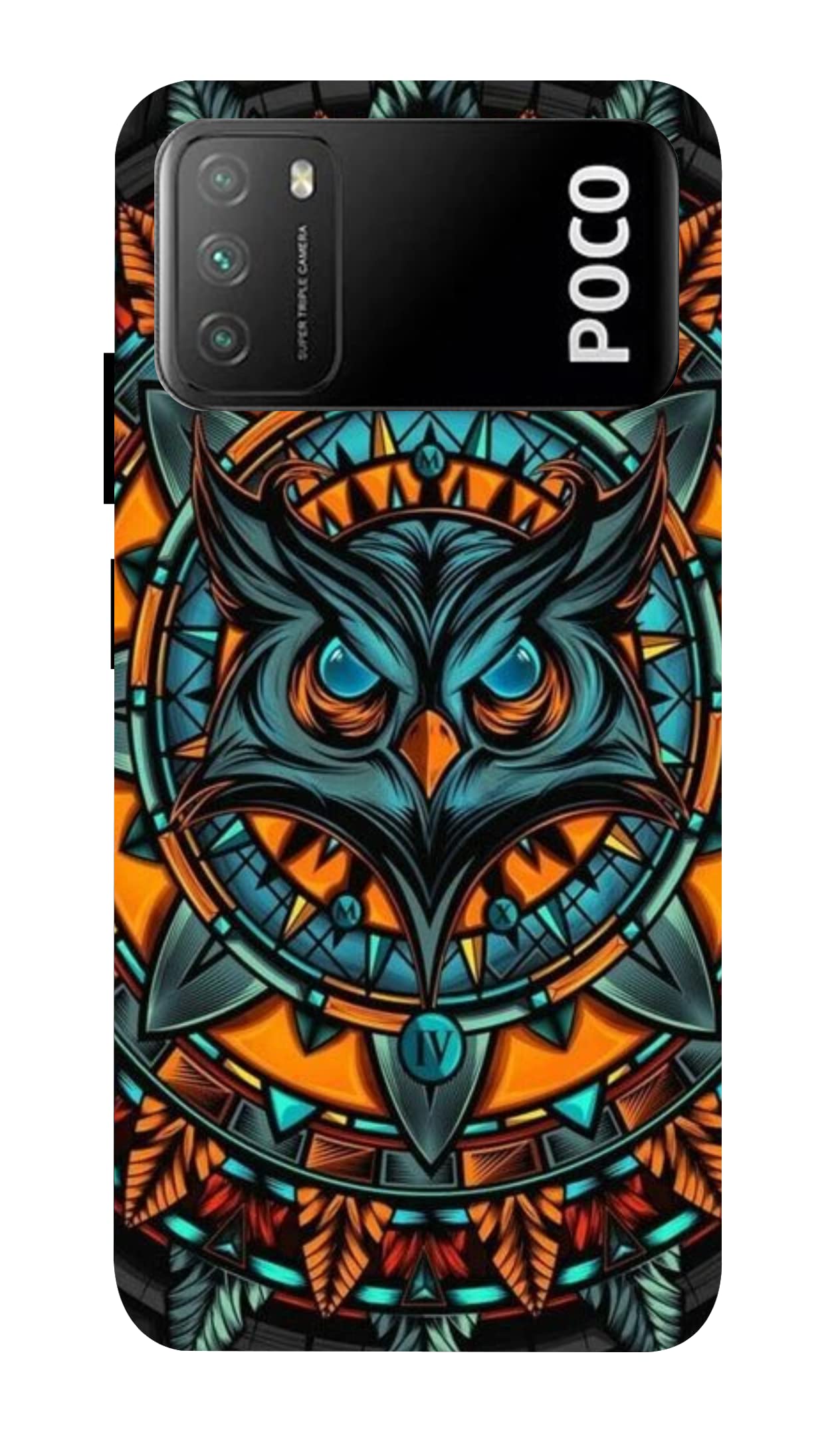 Print Galiara|| Designer Back Case Cover for Xiaomi Redmi Poco M3 | Owl Wallpaper Design | (B09QLCKHPD) Amazon Price History, Amazon Price Tracker