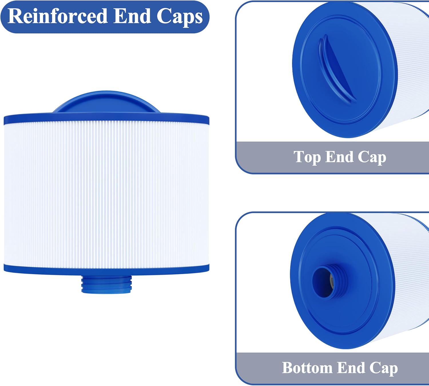 Cryspool® 08001 Filter Compatible with 8CH-951, PBF36, Wellspring 10-2870, 40 Sq. Ft Spa Filter Cartridge, 2 Pack - Image 4