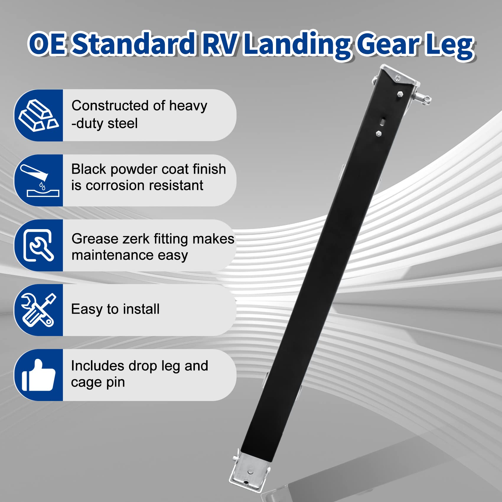 jmpt　1807050 Amazon.com: 179014, RV Follow Fifth Wheel Landing Gear Leg