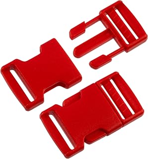 AERZETIX - Hebillas clip ajustable de liberación rápida para para mochila bandolera correa decoración | pasador 25mm | de plástico