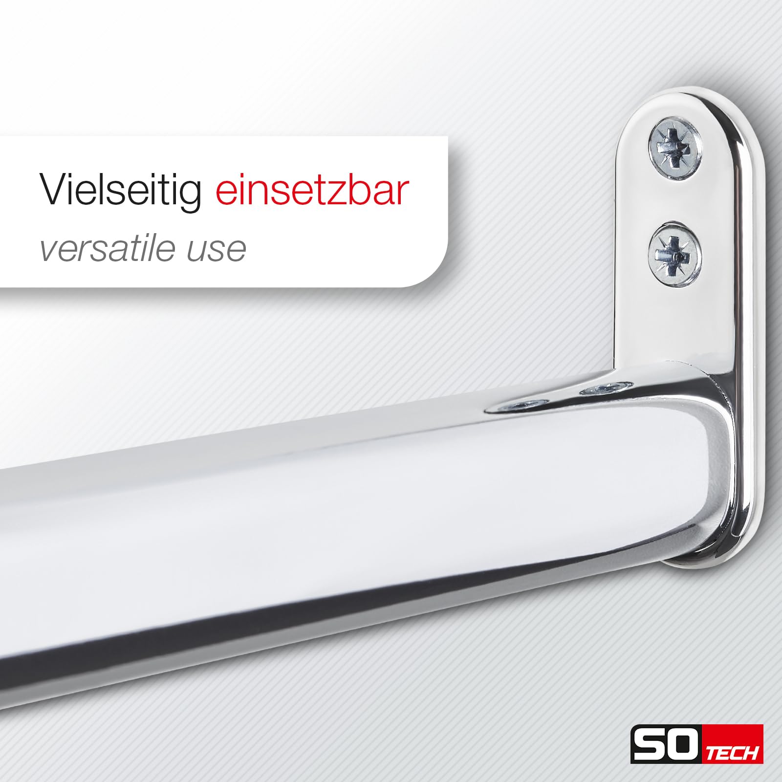 Cassetto Telescopico Regolabile Per Armadi - Organizer Estraibile In Acciaio, Larghezza 32-68cm, Bianco - Foto 11