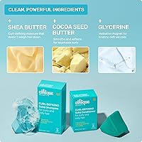 Vista 4 de Ethique Curl-Defining Shampoo Bar with Shea Butter - Plastic-Free, Vegan, Cruelty-Free, 3.88 oz - Professor Curl