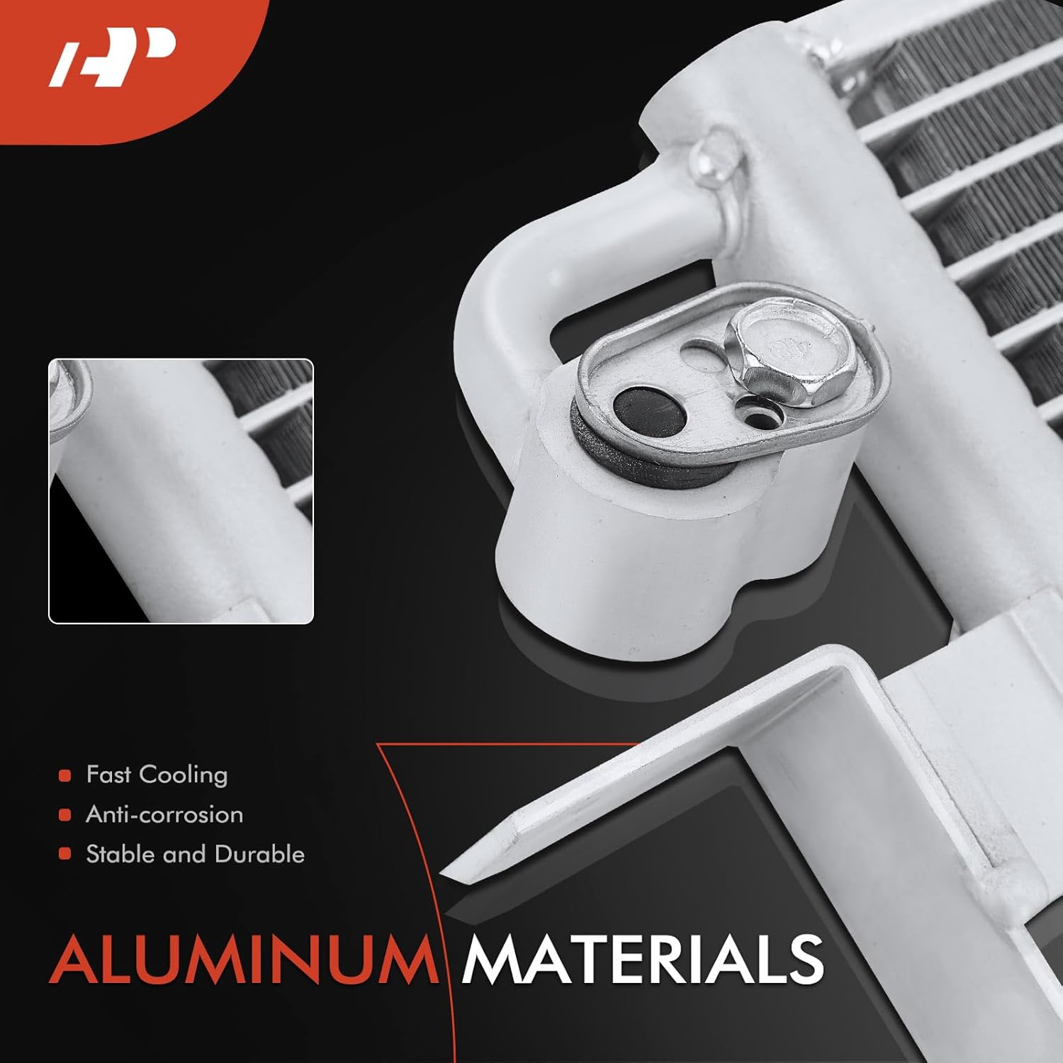 A-Premium Air Conditioning A/C Condenser Compatible with Toyota Pickup 1989-1994, Replace# 8846089115, 8846035020