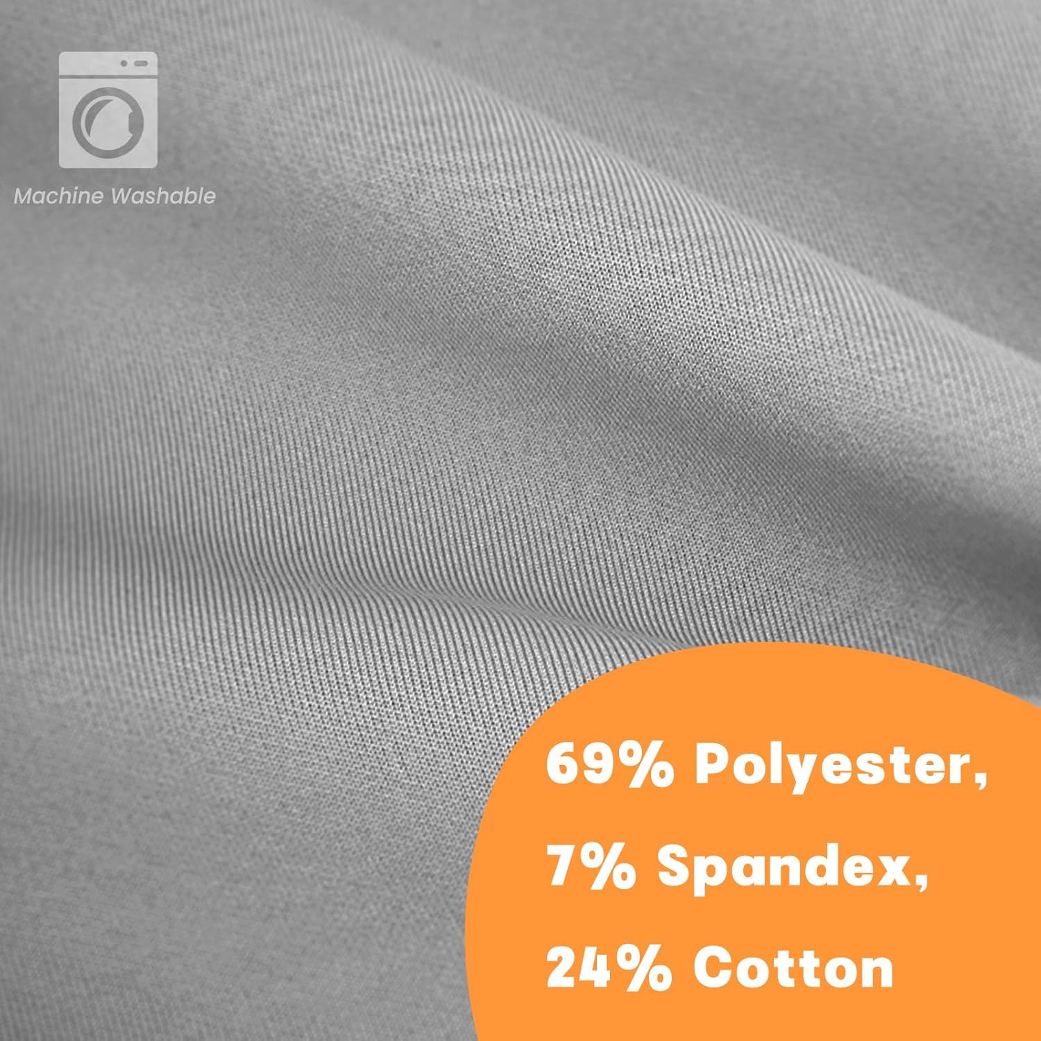 Dog Rear Leg Sleeve to Prevent Licking - Comfortable Recovery Sleeve for Back Hind Leg, Wound Recovery After Surgery for Torn ACL/CCL TPLO, Cone Alternative,Upgraded Threaded Opening (Light Grey)