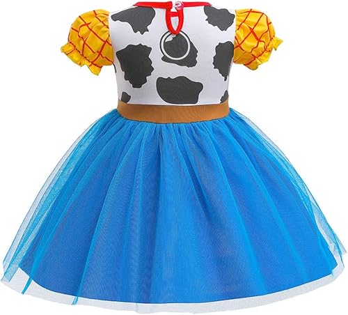 Miniatura 3 de CinheyU Disfraz de Halloween para niñas pequeñas, princesa, fiesta de cumpleaños, verano, vestido de baile de Navidad, concurso