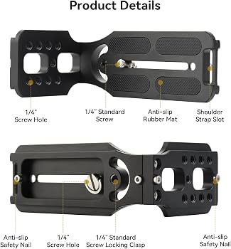 Amazon.com: UTEBIT Camera L Bracket with 1/4'' Screw Hole