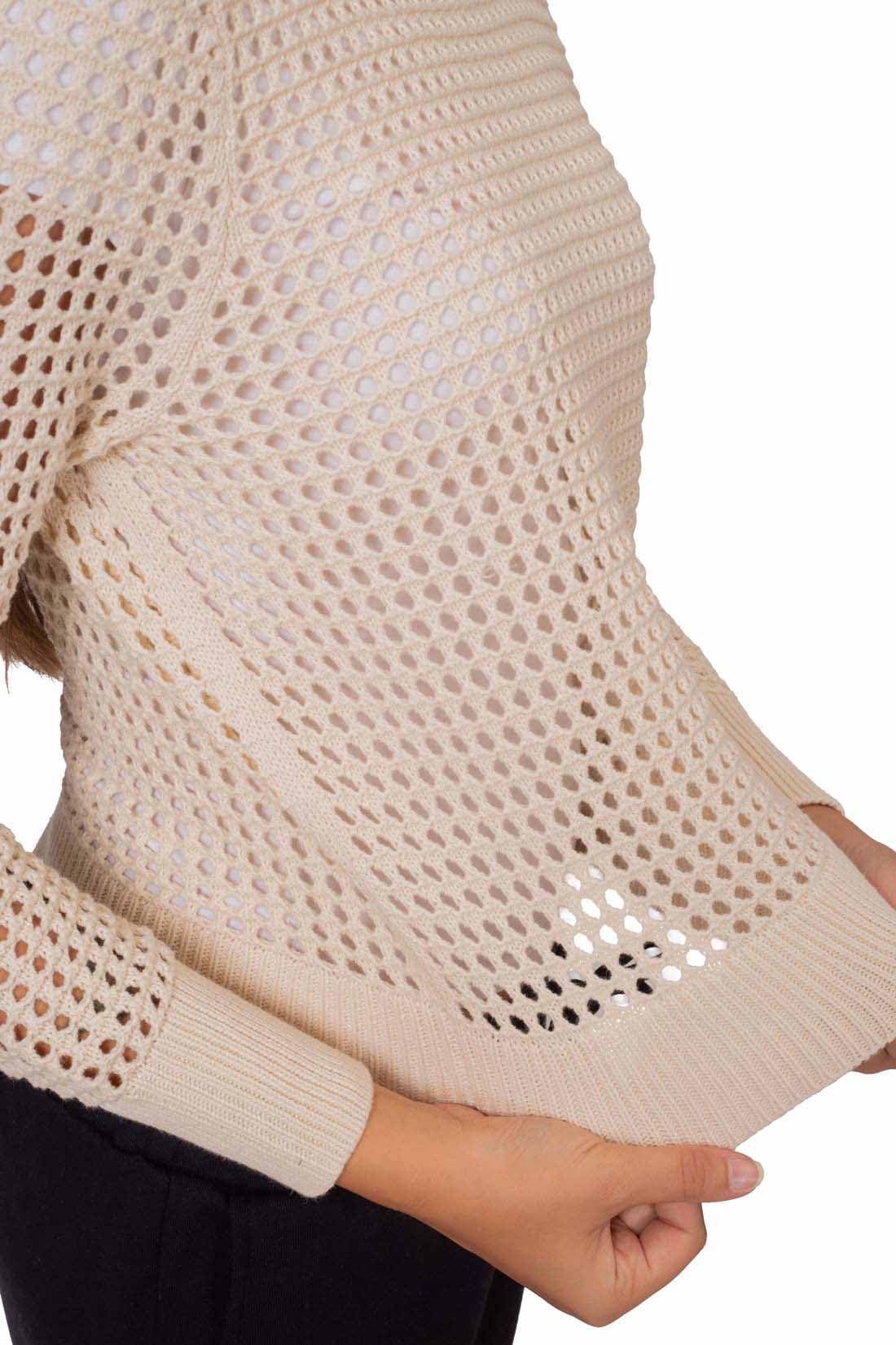 Levi's - Maglia Donna Traforata con Logo