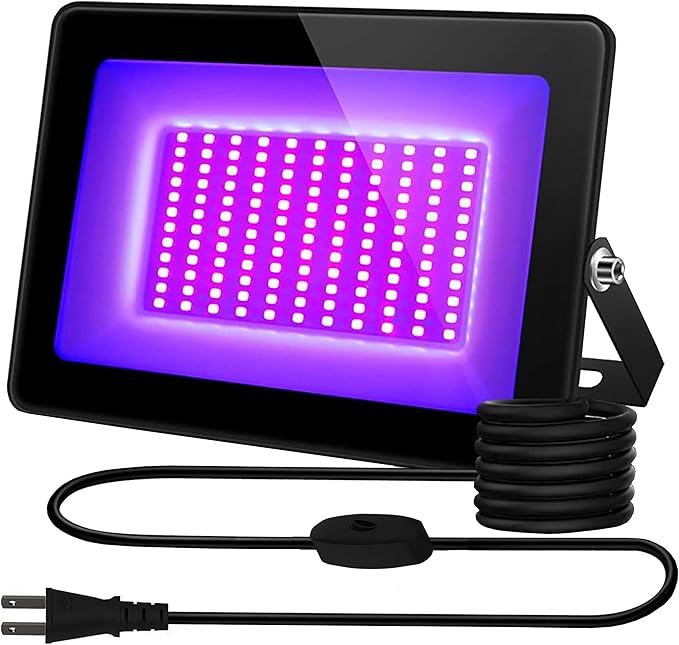 アウトレット ブラックライト 30W LED投光器 紫外線UVブラックライト