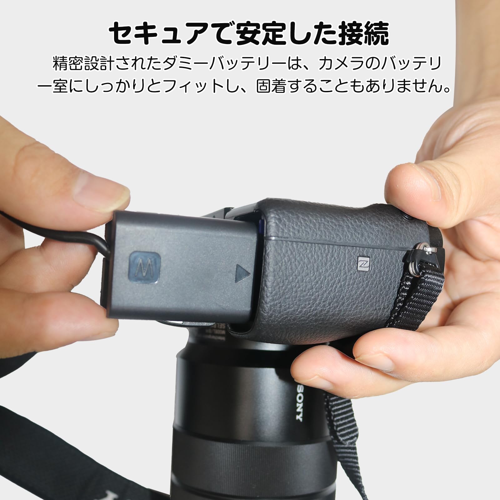 Amazon.co.jp: F1TP NP-FW50 ダミーバッテリー USB-C アダプター SONY