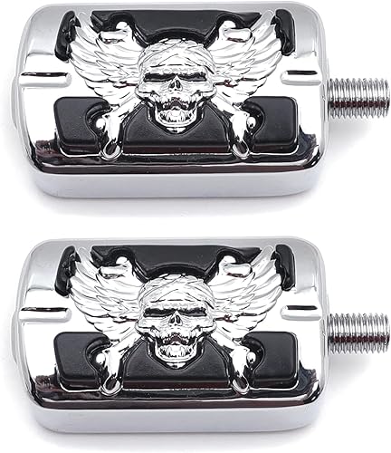 HongK - Clavija de cambio de calavera con forma de zombi compatible con Electra Wide Super Low Glide Softail XLX Chrome PN MT216-062-CD2 HongK - Clavija de cambio de calavera con forma de zombi compatible con Electra Wide Super Low Glide Softail XLX Chrome PN MT216-062-CD2