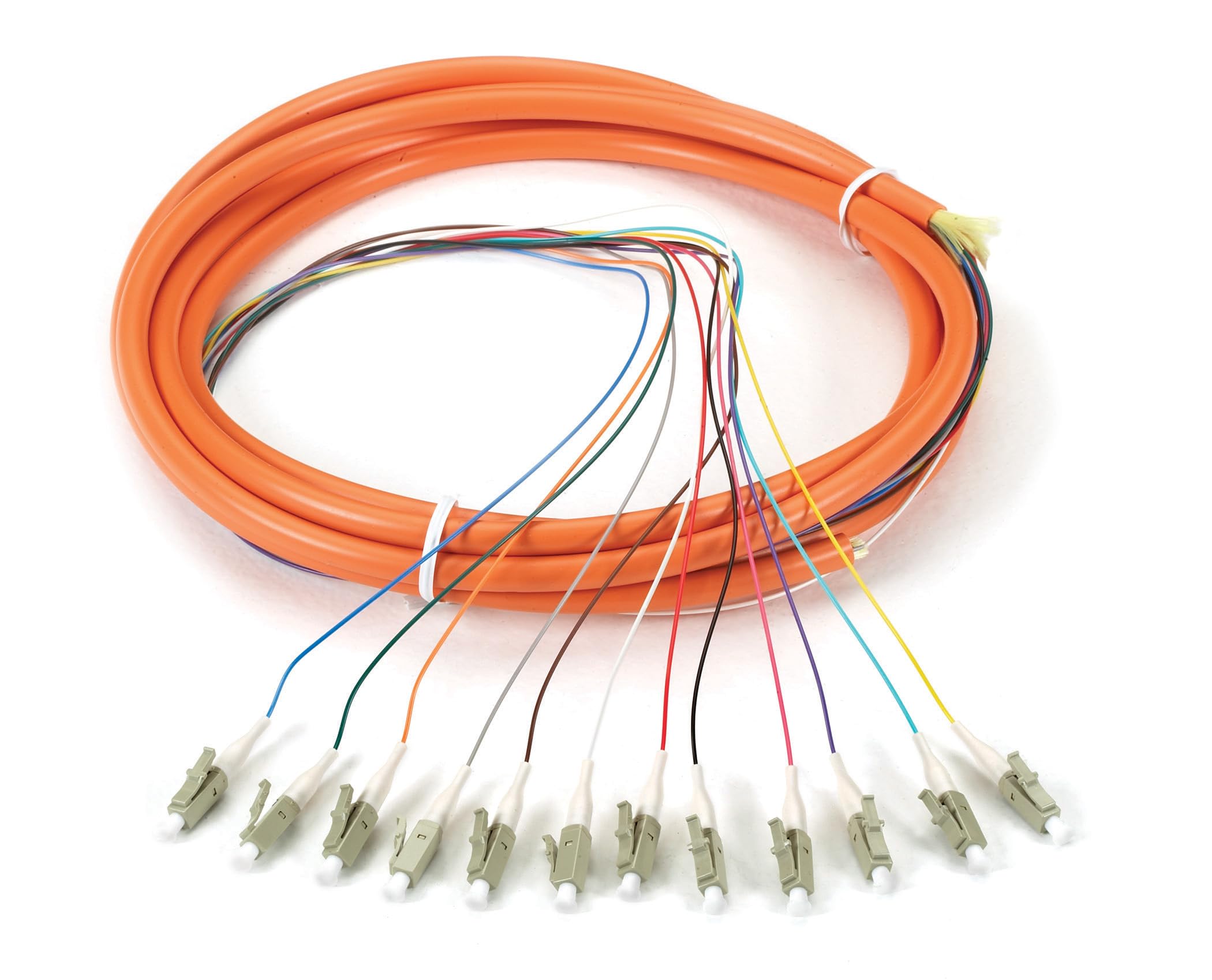 Lc Lc Multimode Cable 12 Fibers LC OM1 Multimode Fiber Pigtail - 1.2m ...