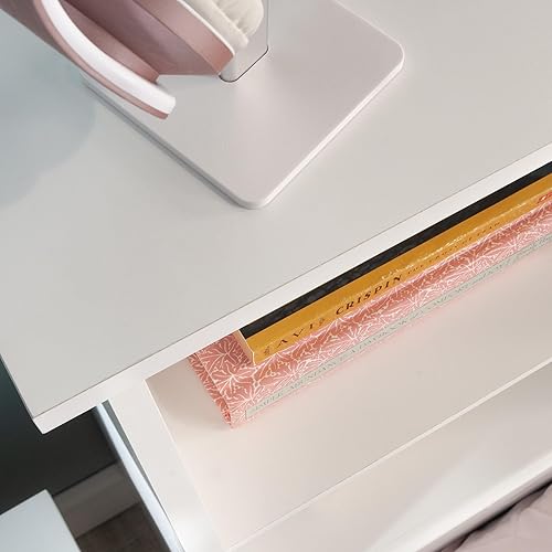 Miniatura 6 de Sauder Shoal Creek - Cabecero para libros, individual, acabado blanco suave Blanco suave,Acabado blanco suave.