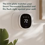 ecobee Trim Plate for Smart Thermostat Essential Only - Programmable WiFi Thermostat Accessory