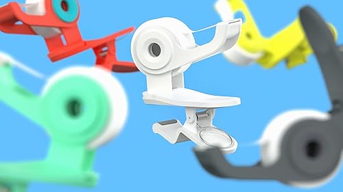 Miniatura 6 de Scotch Dispensador de cinta de escritorio, blanco, ideal para envolver regalos, 1 dispensador (C19-CLIP-W-CCW)