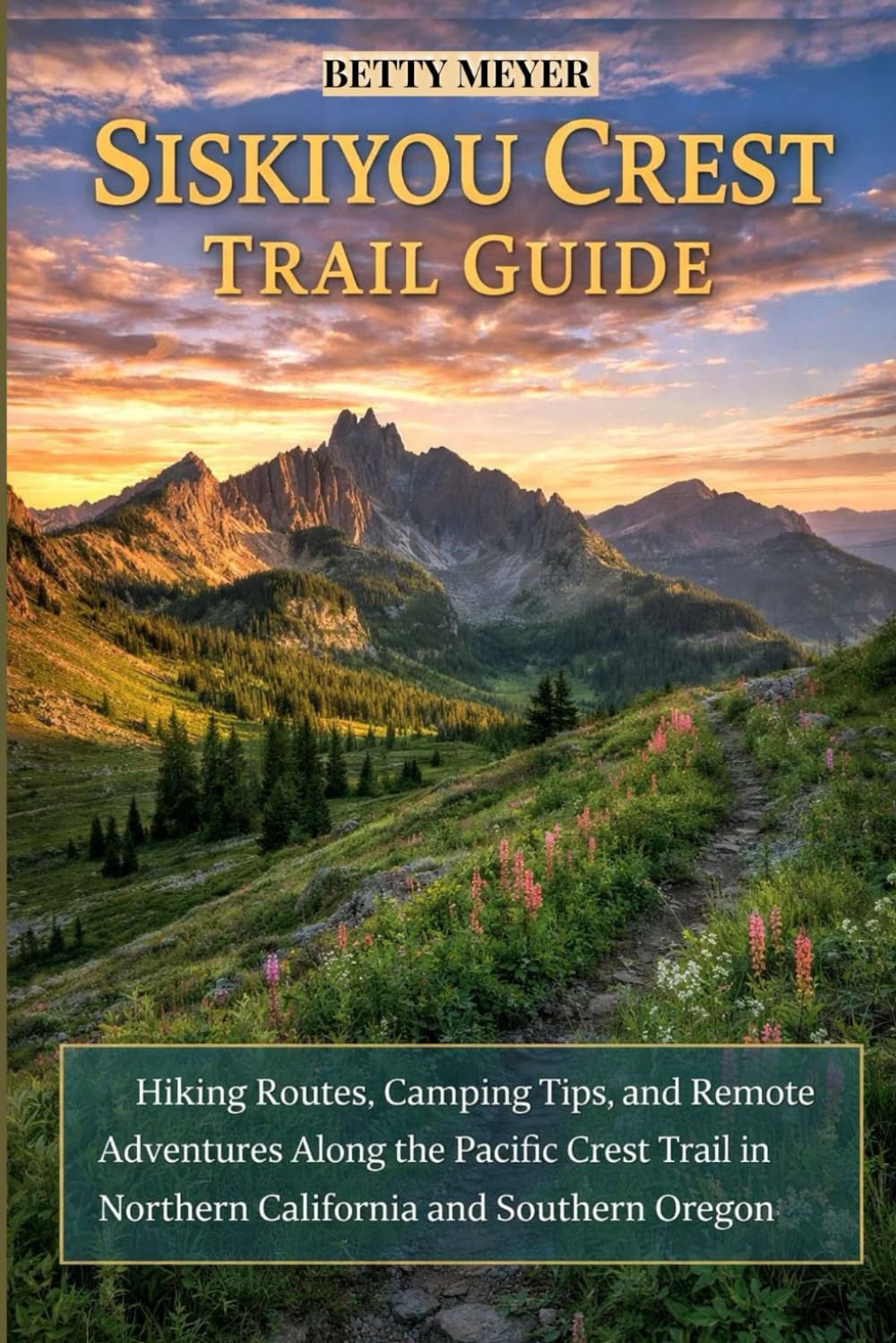 Siskiyu Crest Trail Guide: Hiking Routes, Camping Tips, and Remote Adventures Along the Pacific Crest Trail in Northern California and Southern Oregon (Guidebook Travel by Betty M. Meyer)