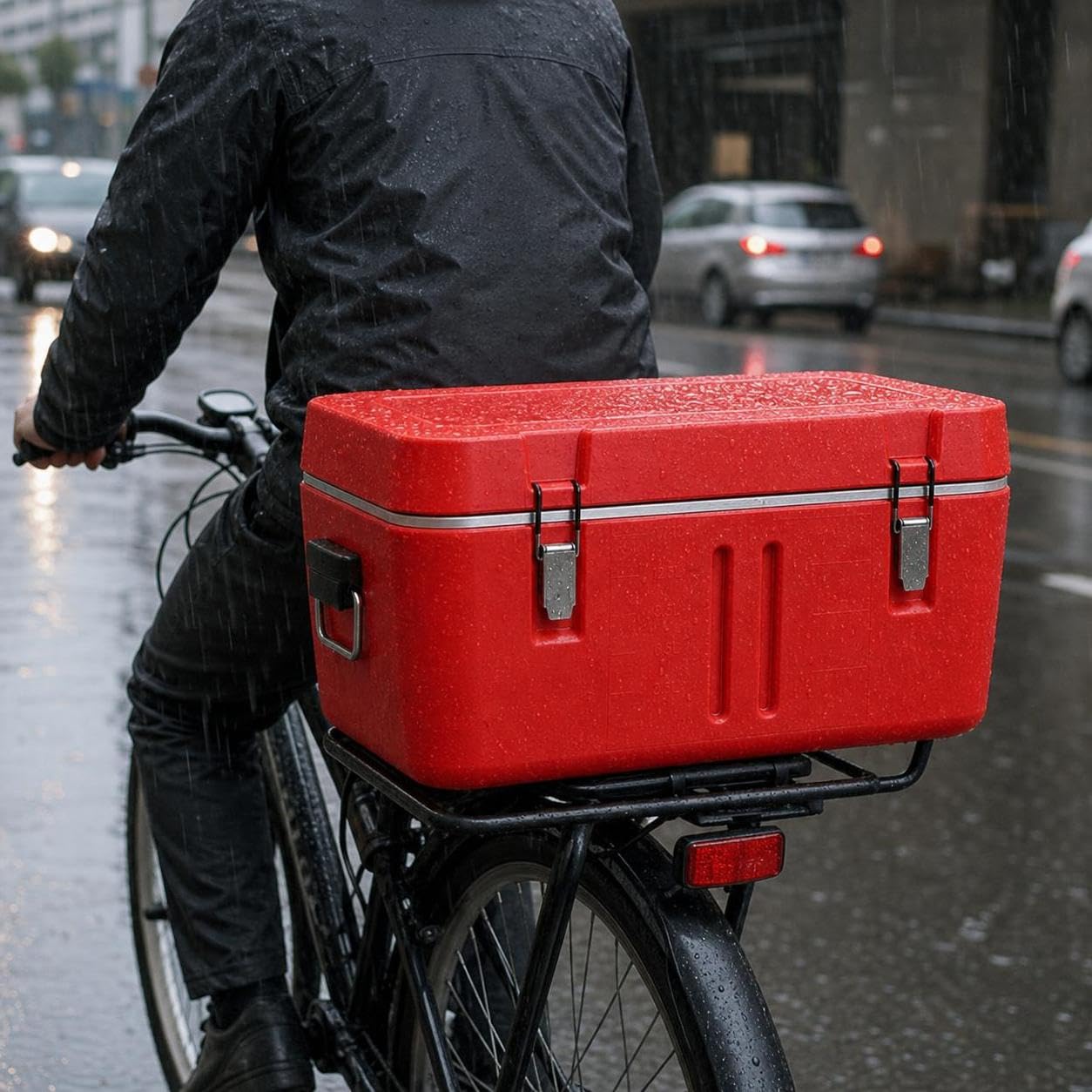 Box Termico Portatile per Campeggio - Frigo Passivo per Bevande - per escursioni