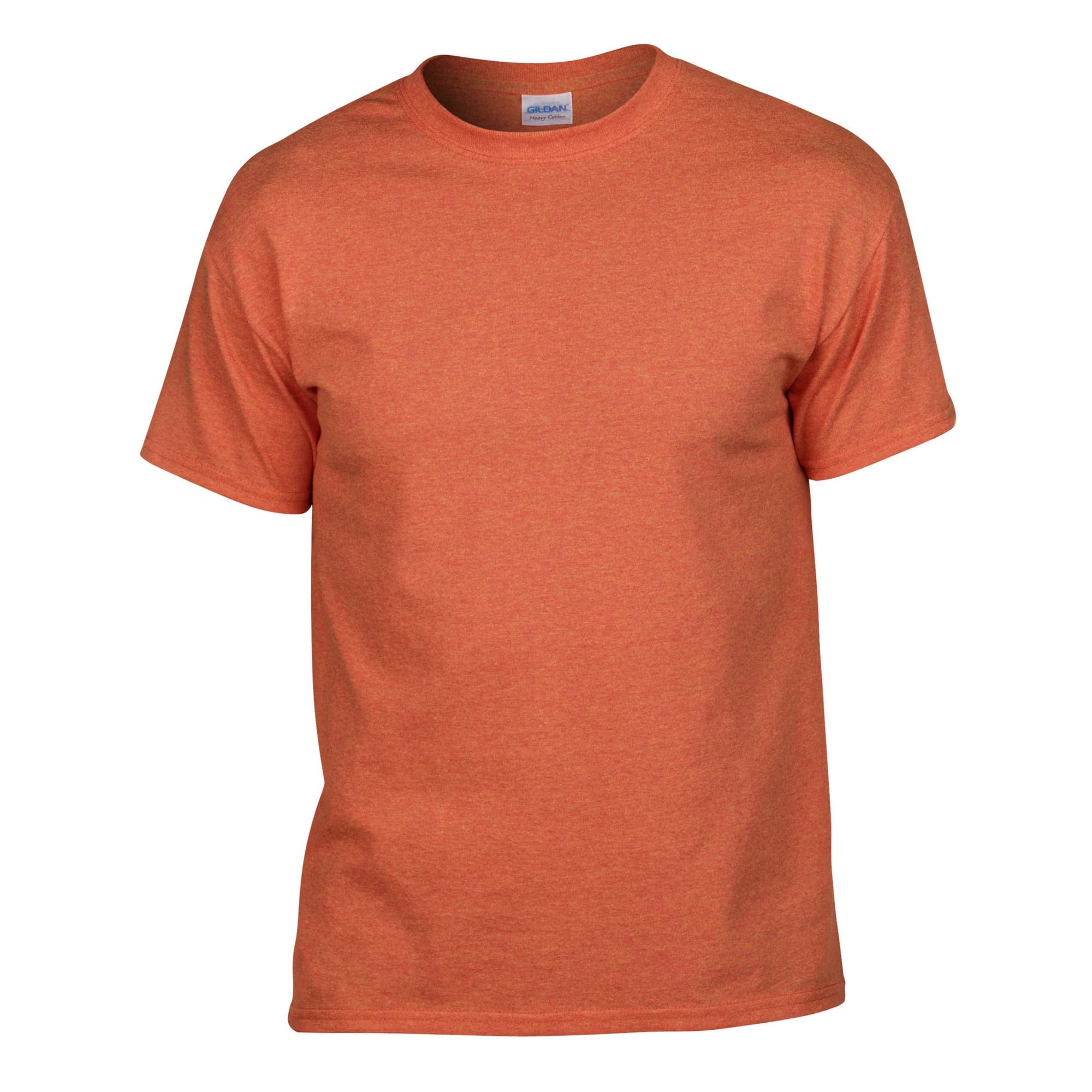 Gildan Unisex Sunset Adult Heavy Cotton T-Shirt (S) (Sunset)