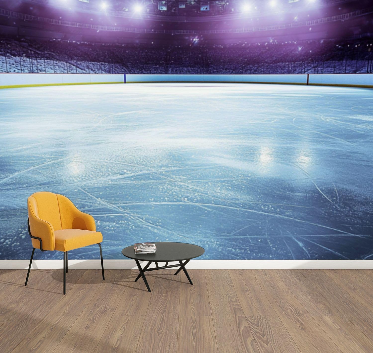 Peel & Stick Wallpaper Boxing Ring Removable Canvas Wall Mural Waterproof Large Self Adhesive Wall Decals Modern Home Decor 100" x 144"