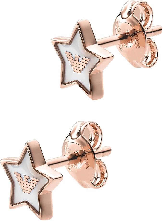 Emporio Armani Ladies Stud Earrings Star EG3395221 Amazon.co.uk