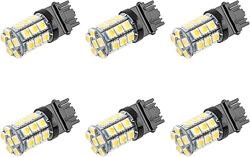 Miniatura 1 de Makergroup S8 3156 - Bombilla LED con base de cuña, 12 VACCC, bajo voltaje, 4 W, luz diurna blanca, 6000 K para iluminación de paisaje al aire