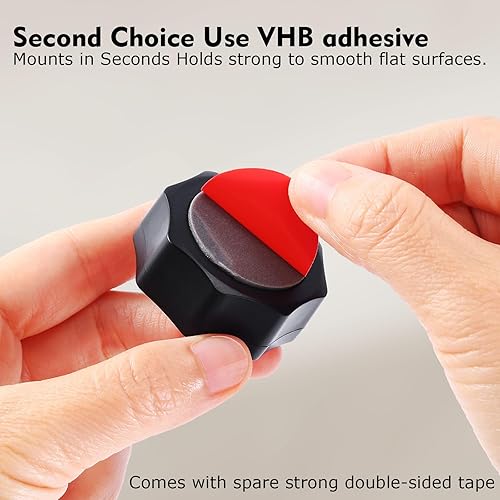 Miniatura 2 de GUANZHI Funda fuerte para Airtag resistente al agua, con soporte adhesivo para Airtag, accesorios pegables, funda de AirTag con Apple AirTag oculto