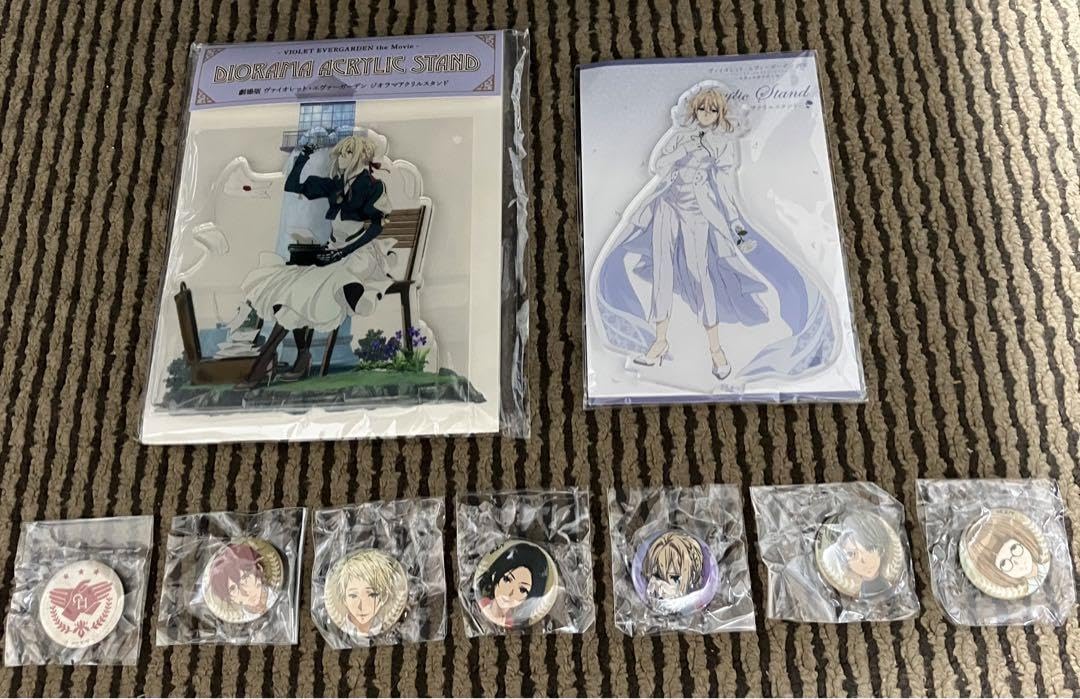Amazon.co.jp: ヴァイオレットエヴァーガーデン グッズ アクスタ 缶 