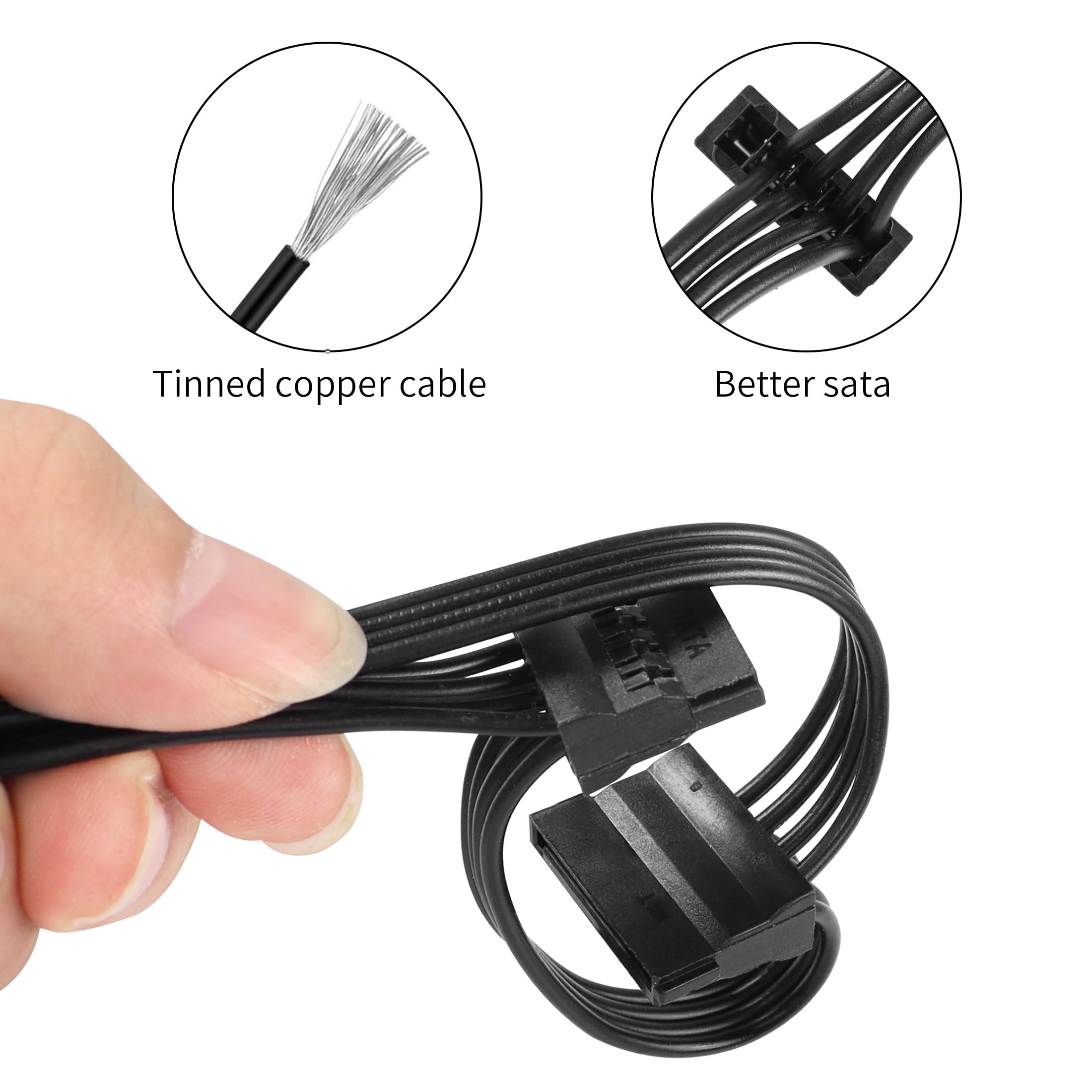 SLSATAF12 Cavo Adattatore Slimline SATA A SATA E - Foto 4