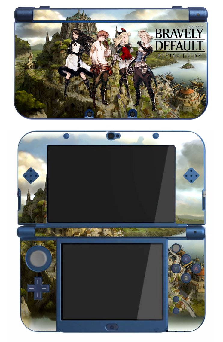 Amazon.com: Bravely Default Game Skin compatible with The New 3DS