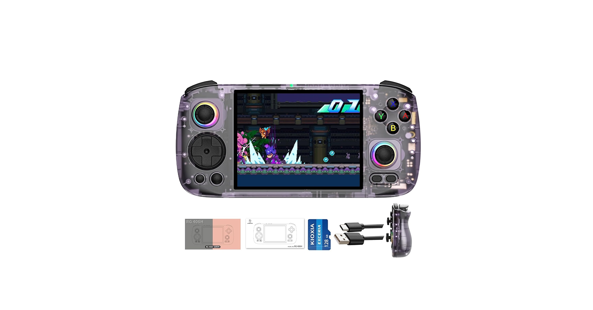 RG406H パープル ANBERNIC RG 406H