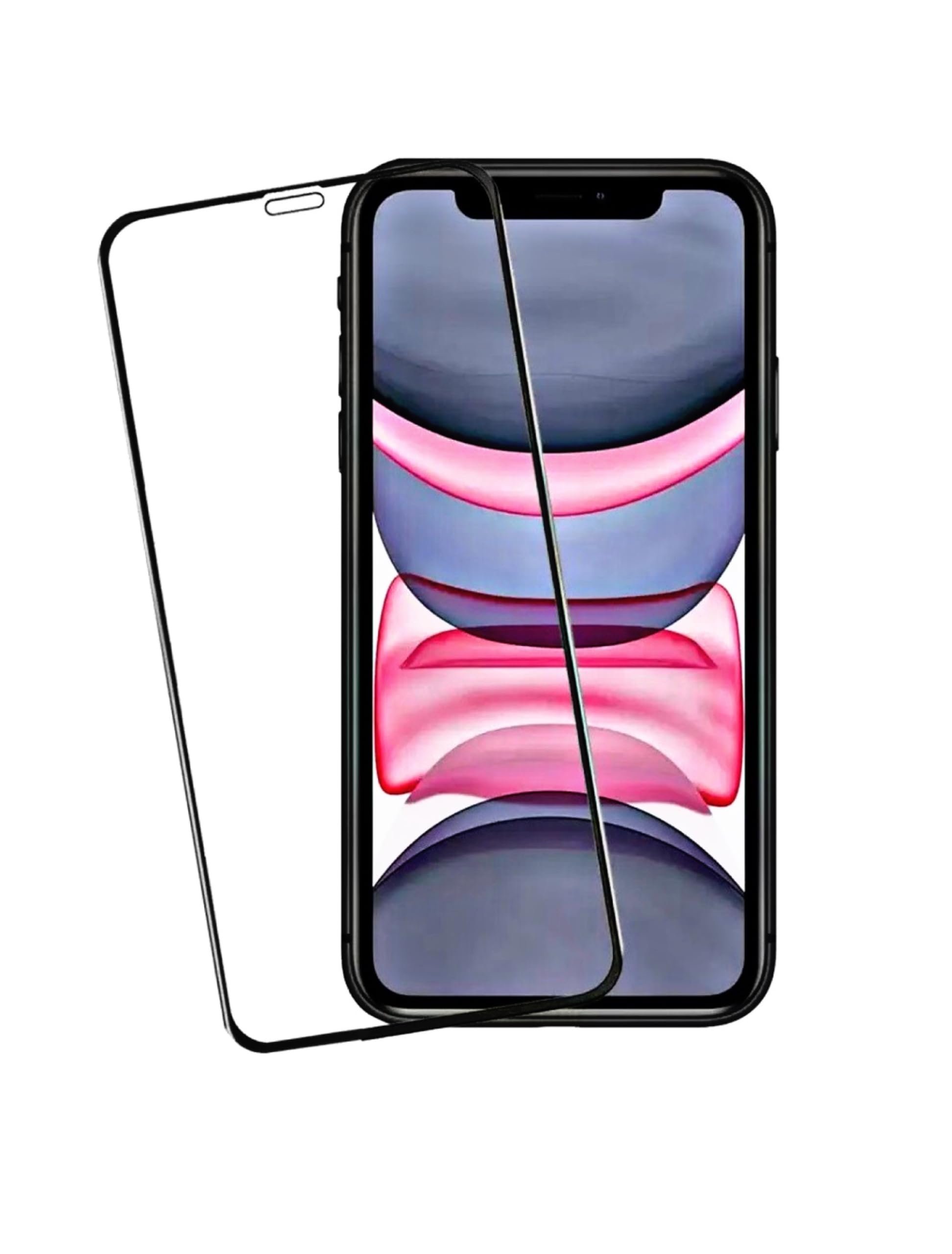 XDesign Tempered Glass Screen Protector Compatible For Iphone 11/XR(Black) Edge To Edge Full Screen Coverage With Easy Installation Kit, Pack of 1 (B0CWS853RS) Amazon Price History, Amazon Price Tracker
