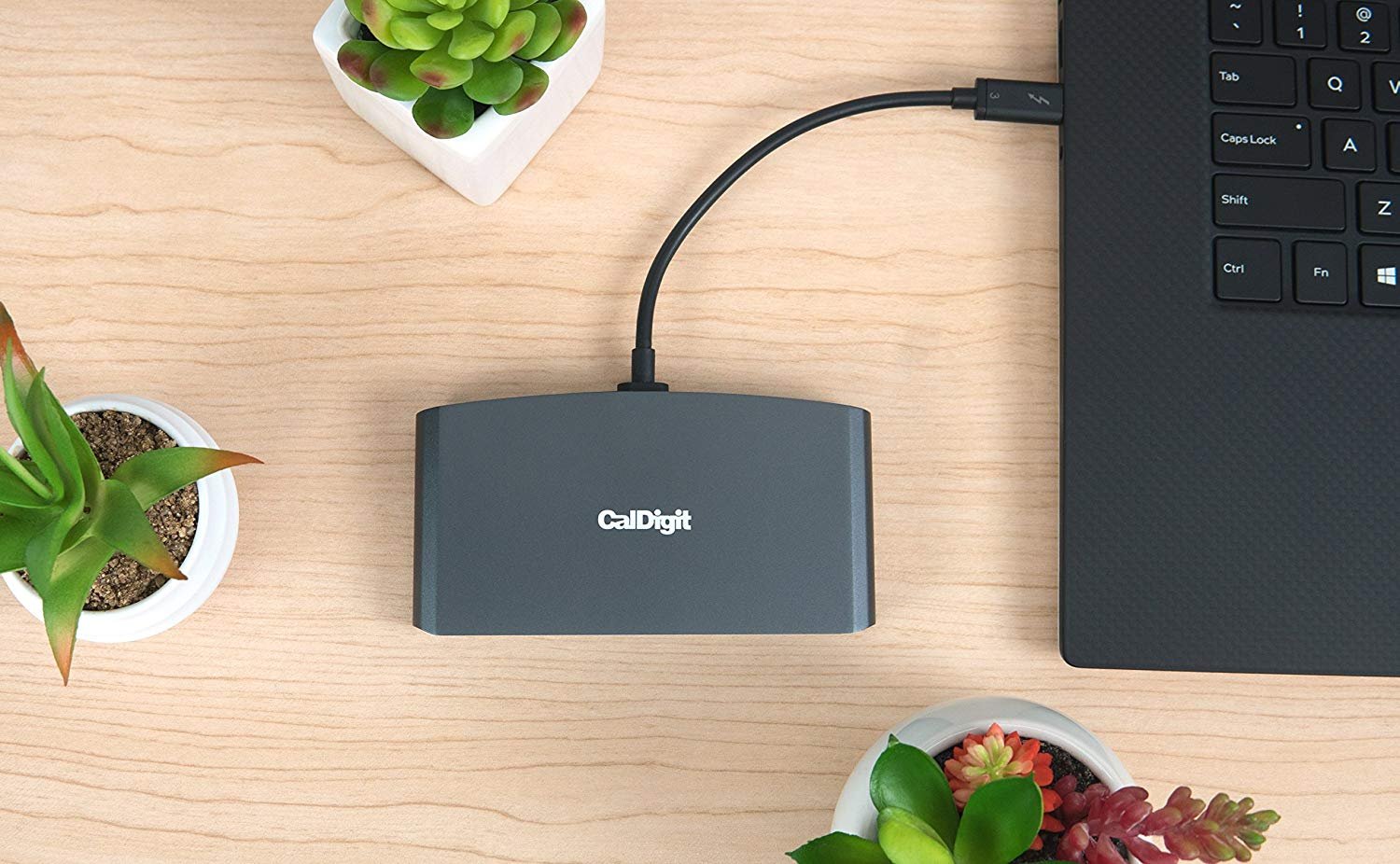 Mini dock CalDigit Thunderbolt 3 (HDMI 2.0) - Portatile, alimentato tramite bus, 40 GB, doppio 4K @ 60 Hz, USB 3.0 e 2.0, GbE LAN. Compatibile con Thunderbolt 3 Mac e PC (Dual HDMI 2.0)
