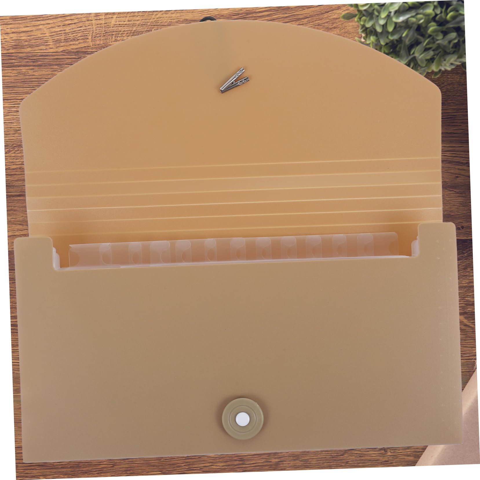 Cartella Per Documenti Espandibile in Plastica Pp Organizer Fisarmonica e Etichette Colorate e Resistente Per Archiviazione Di File