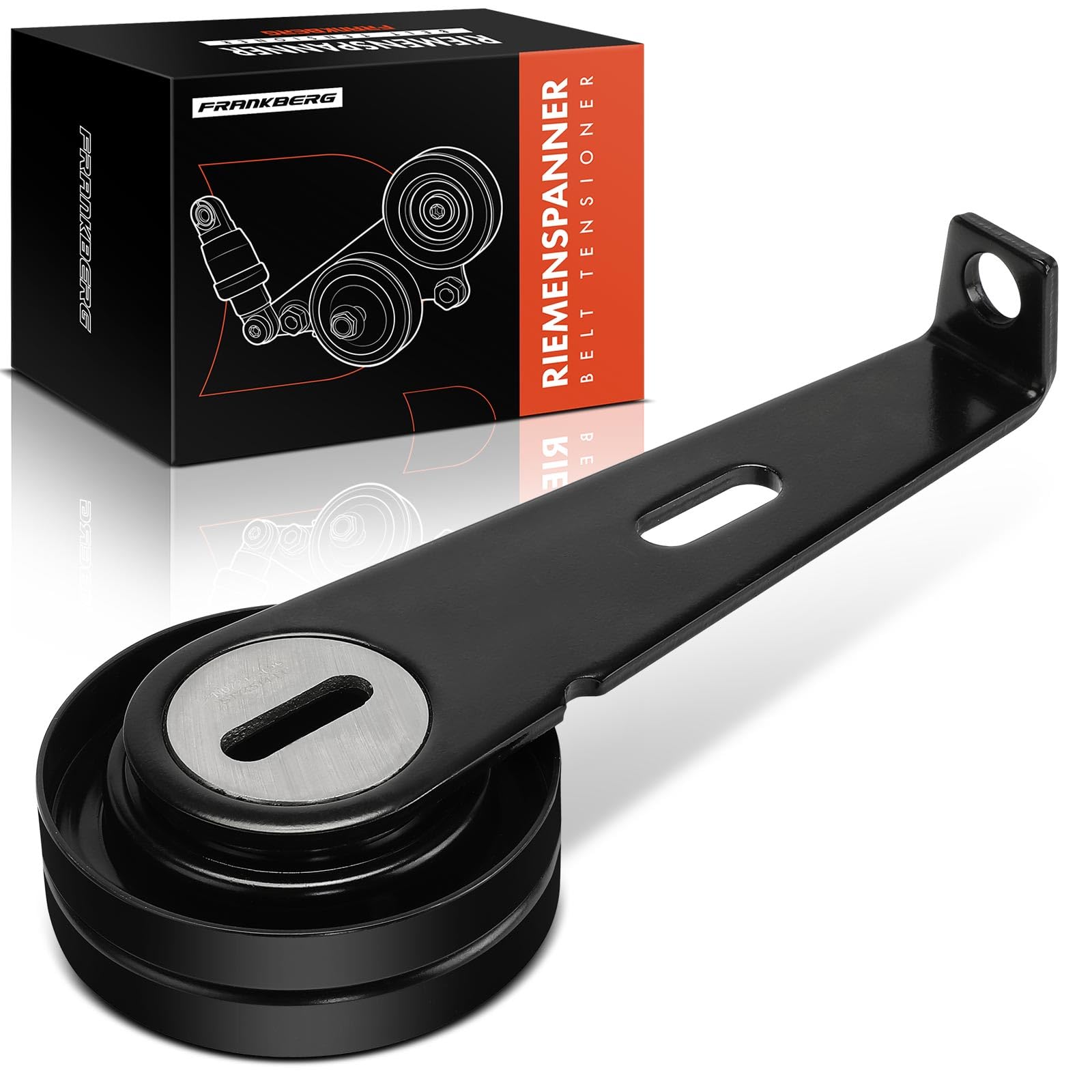 Frankberg Tendeur de Courroie Tendeur Courroie Compatible avec Berlingo/Berlingo First MPV GFK GJK MF Scudo Bus 220 Evasion MPV 22 U6 Jumpy U6U Jumpy Camionnette BS BT BY BZ Remplacer# 9627860780