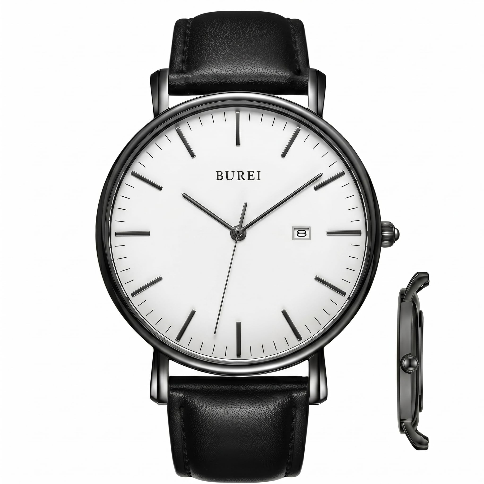 Men Wrist Watches Fashion Minimalist Thin Analog Quartz Waterproof Watches for Men, Refined Gifts for Men, Boyfriend, Husband, Dad