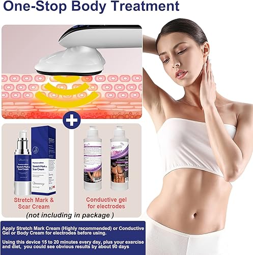 Miniatura 4 de Masajeador de celulitis Pro Max de 4 cabezas, máquina de moldear cuerpo inalámbrico para brazos, piernas, espalda.