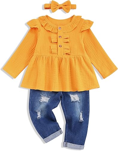 Ropa para niña pequeña, parte superior roja sólida y pantalones con estampado de leopardo, ropa de bebé, ropa de invierno, 3 piezas para niñas