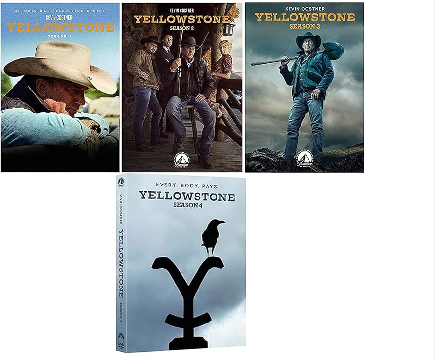 (未使用･未開封品)Discovering Yellowstone [DVD] Yellowstone Complete Series Seasons 1-2-3-4-5 Parts 1 & 2 +