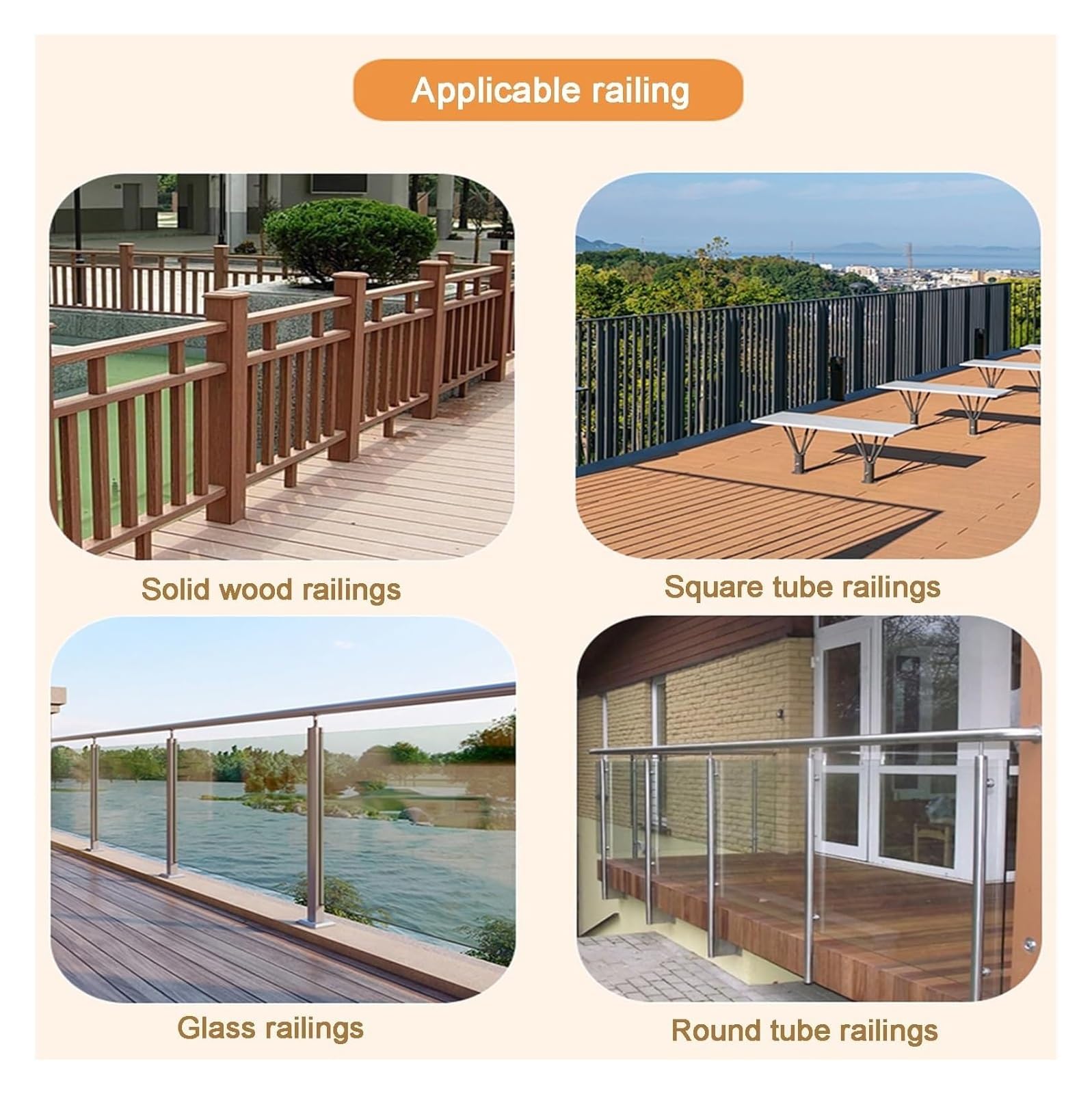 Tavolo per ringhiera per balcone, tavolo da ringhiera, tavolo da balcone appeso, tavolo da bar per patio, tavolo pieghevole, tavolino da parete, tavolo pieghevole per interni ed esterni (A-L60