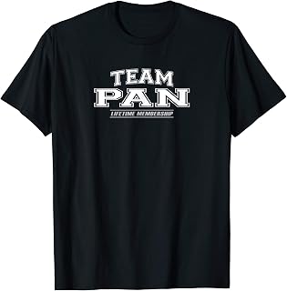 Team Pan | Proud Family Surname, Last Name Gift T-Shirt