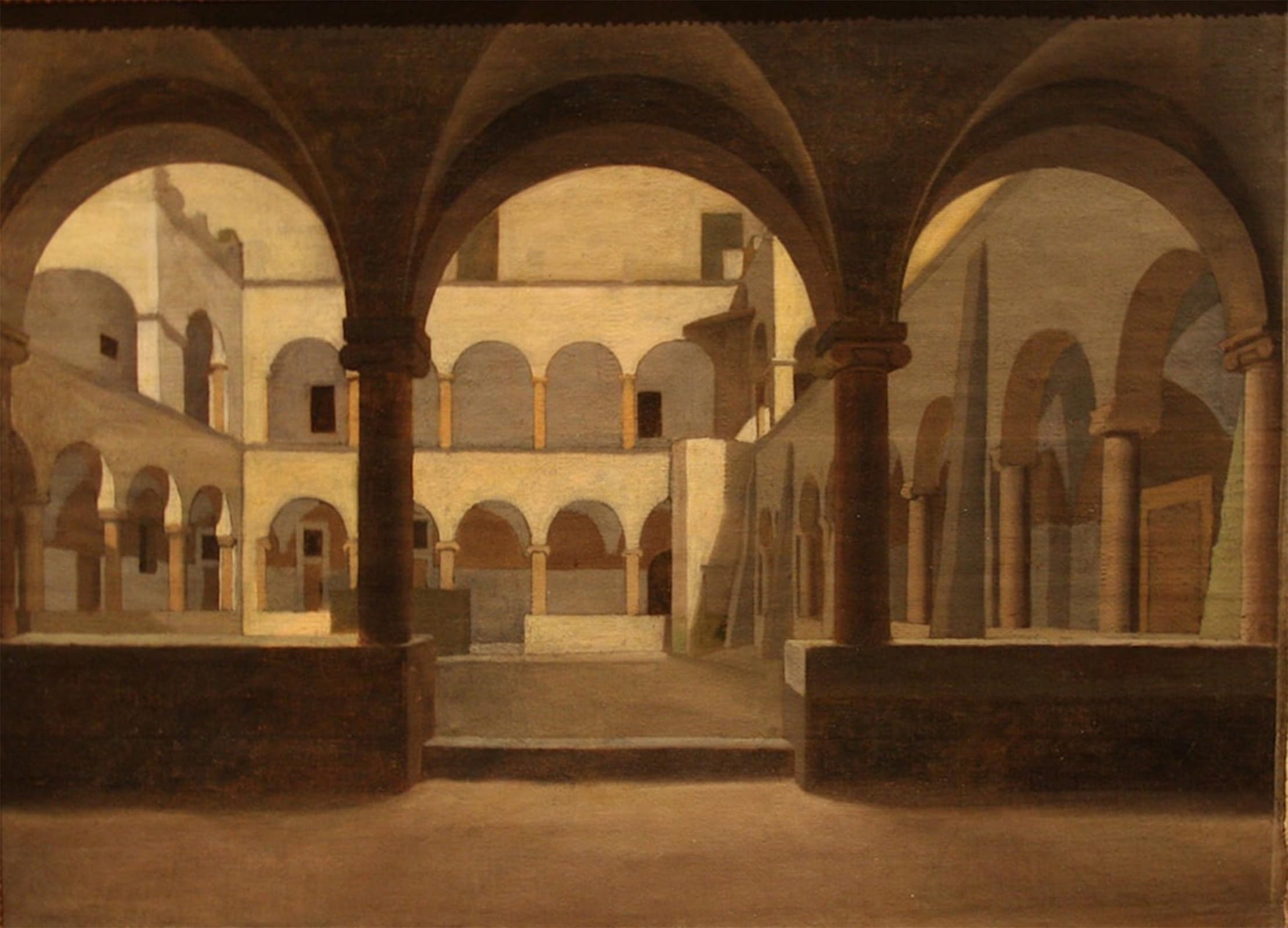 Cuadro Pintura al óleo de Santa María en Aracoeli, lienzo clásico moderno para hogar, 60x90cm 5