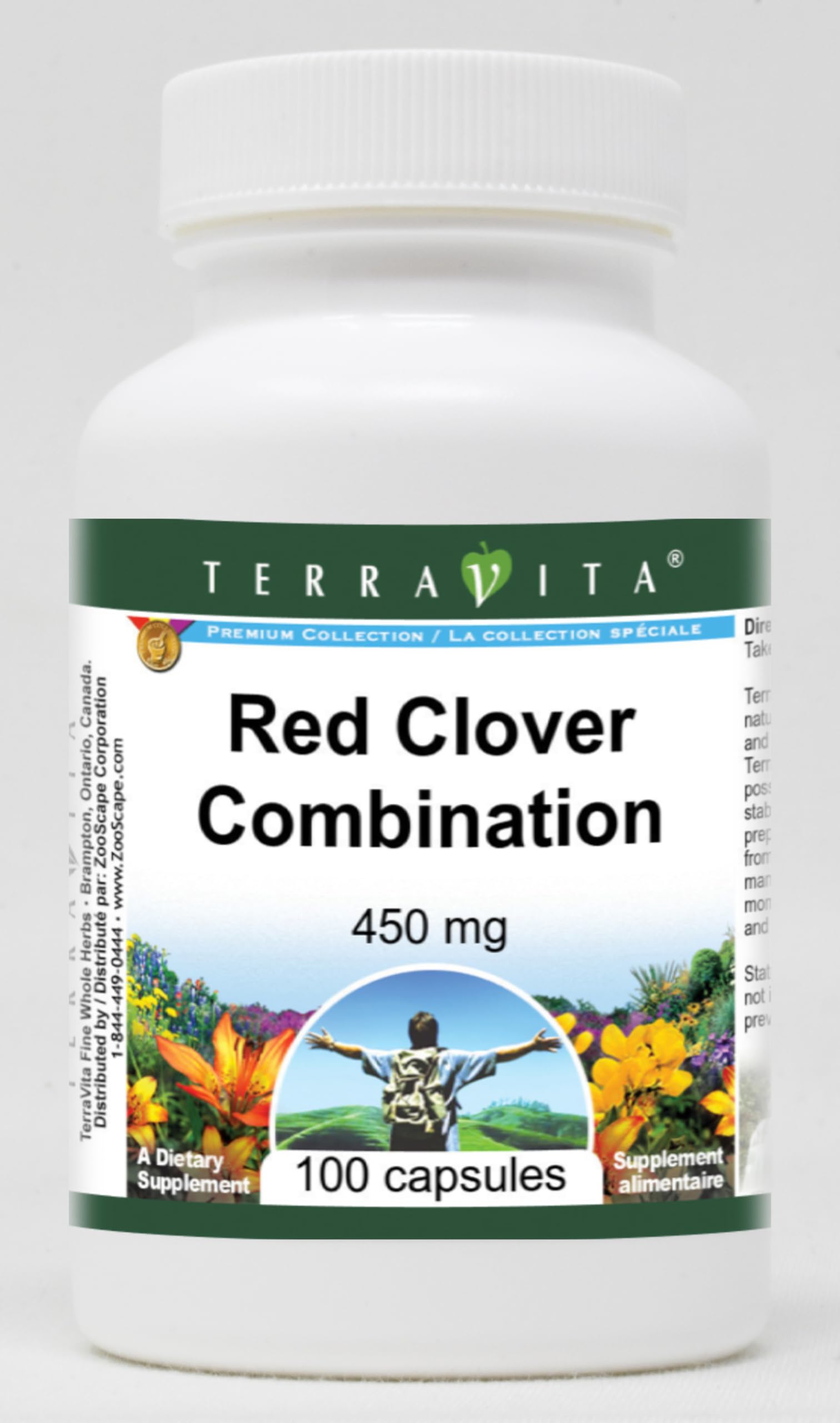 Amazon.com: Red Clover Combination - 450 mg (100 Capsules, ZIN