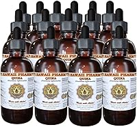 Vista 9 de Hawaii Pharm Quina (Cinchona officinalis) Extracto líquido, tintura, suplemento de hierbas, fabricado en EE. UU., 32 onzas líquidas
