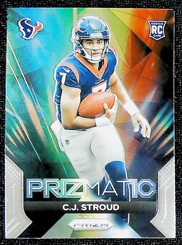 2023 Panini Prizm Prizmatic #6 C.J. Stroud RC Rookie Houston Texans NFL Football Trading Card