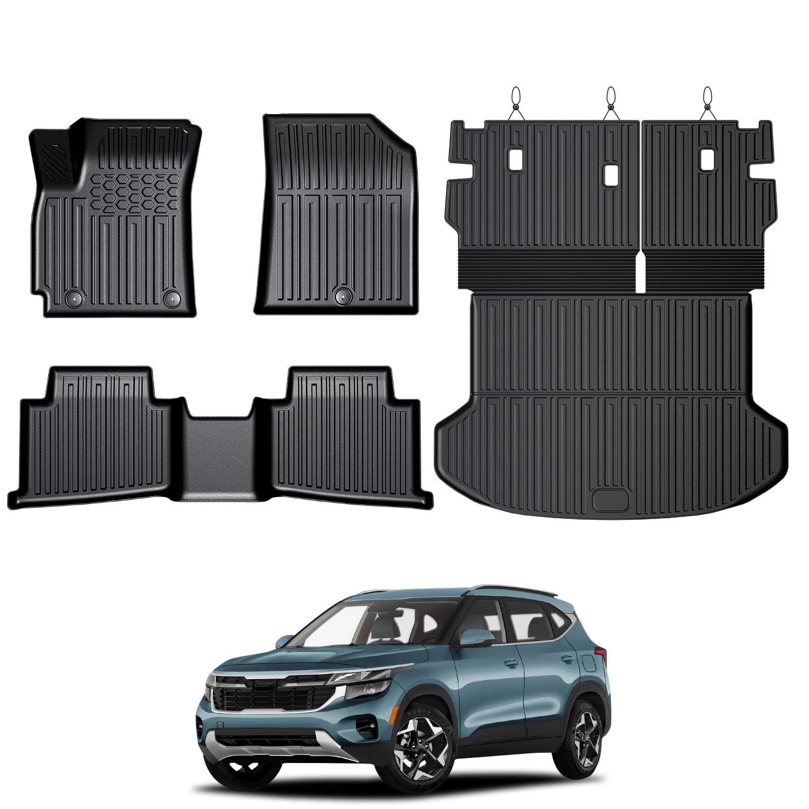 GALVAGNITE Floor Mats for Kia Seltos