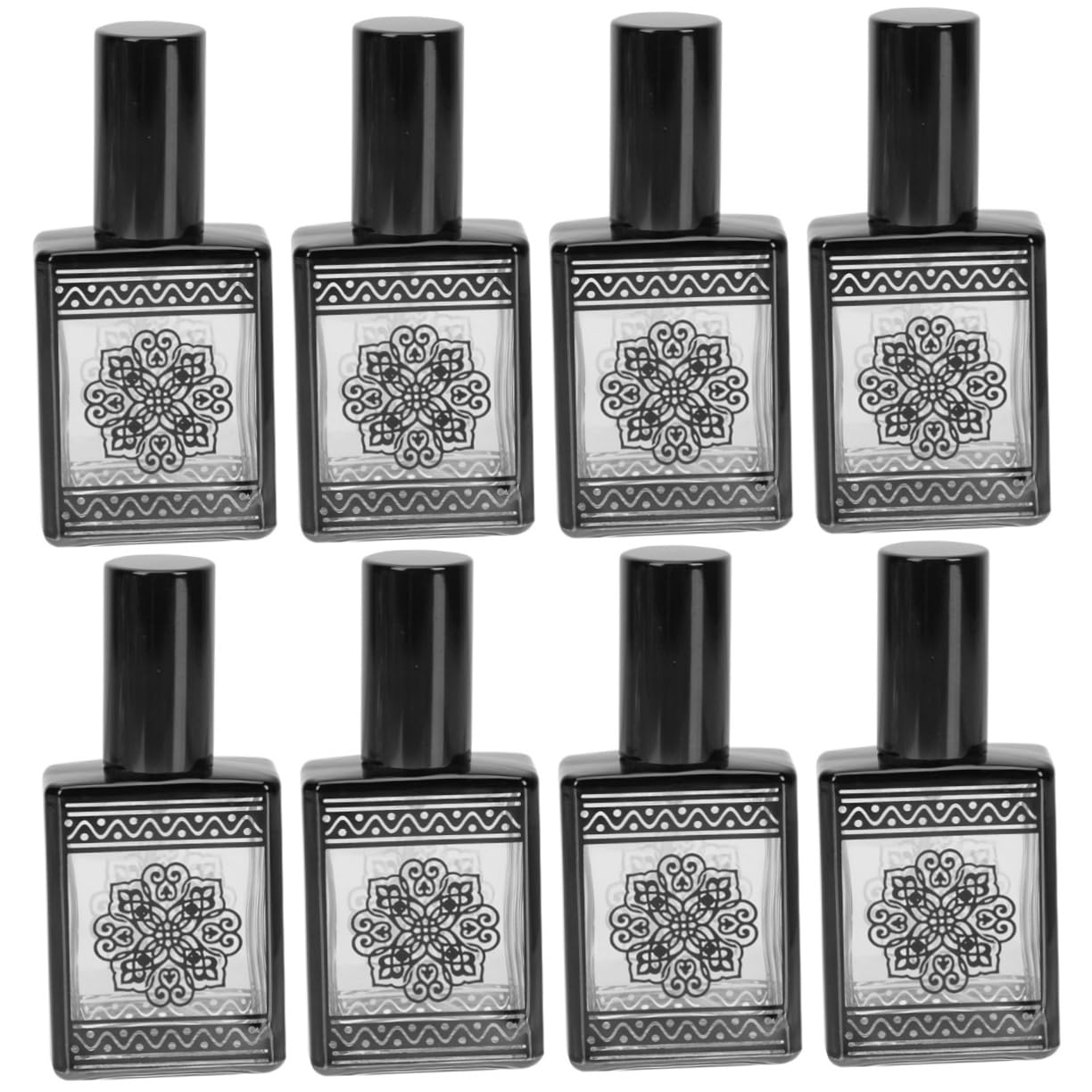 Beaupretty 8pièces Flacons De Parfum Rechargeables Vaporisateurs De Voyage Pratiques De Design Aléatoire