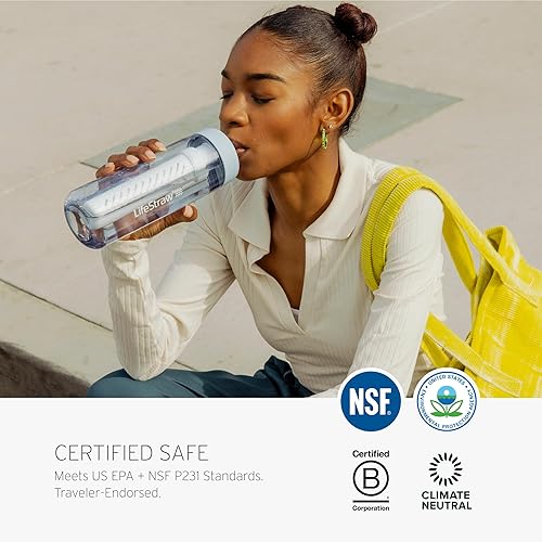 Miniatura 4 de LifeStraw Go Series  BPA-Free Water Filter Bottle for Travel and Everyday Use