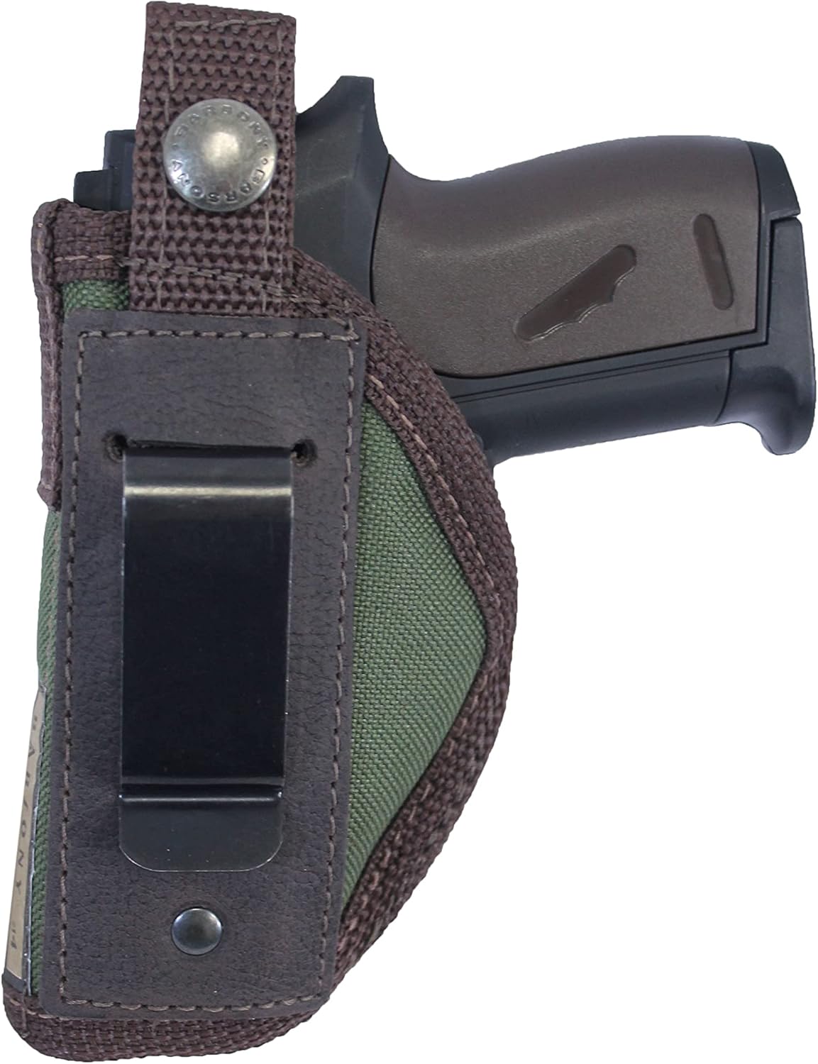 Barsony Woodland Green OWB Holster for Mini/Pocket .22 .25 .380 Pistols