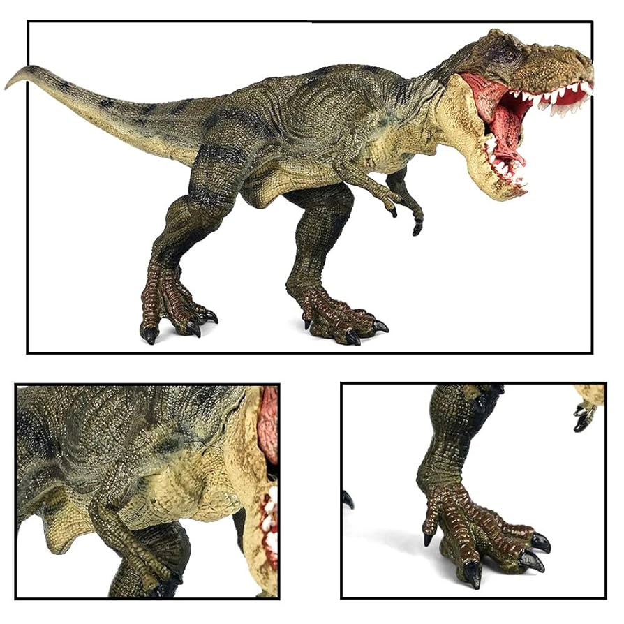 可動式恐竜フィギュア　ティラノサウルス Amazon.co.jp: 2023 新しいティラノサウルス レックス モデル